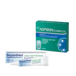 Erkältungsset Aspirin Comp 10+Bepanth. 5 1 Set