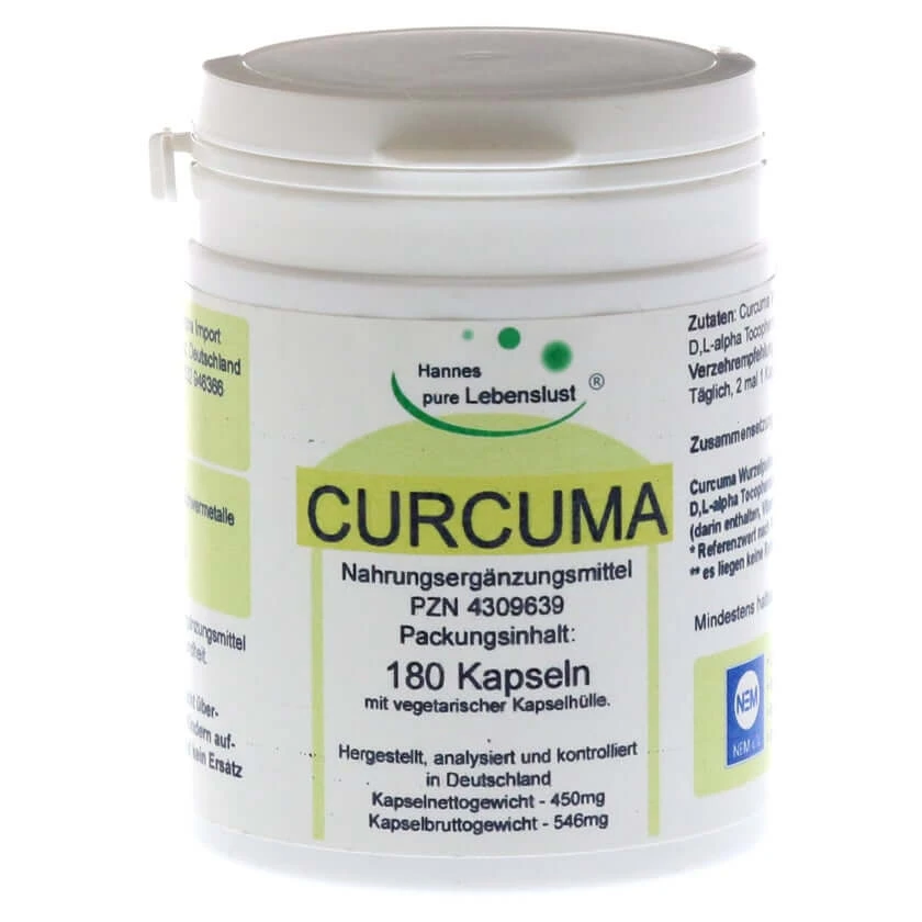 Curcuma VEGI Kapseln 180 St