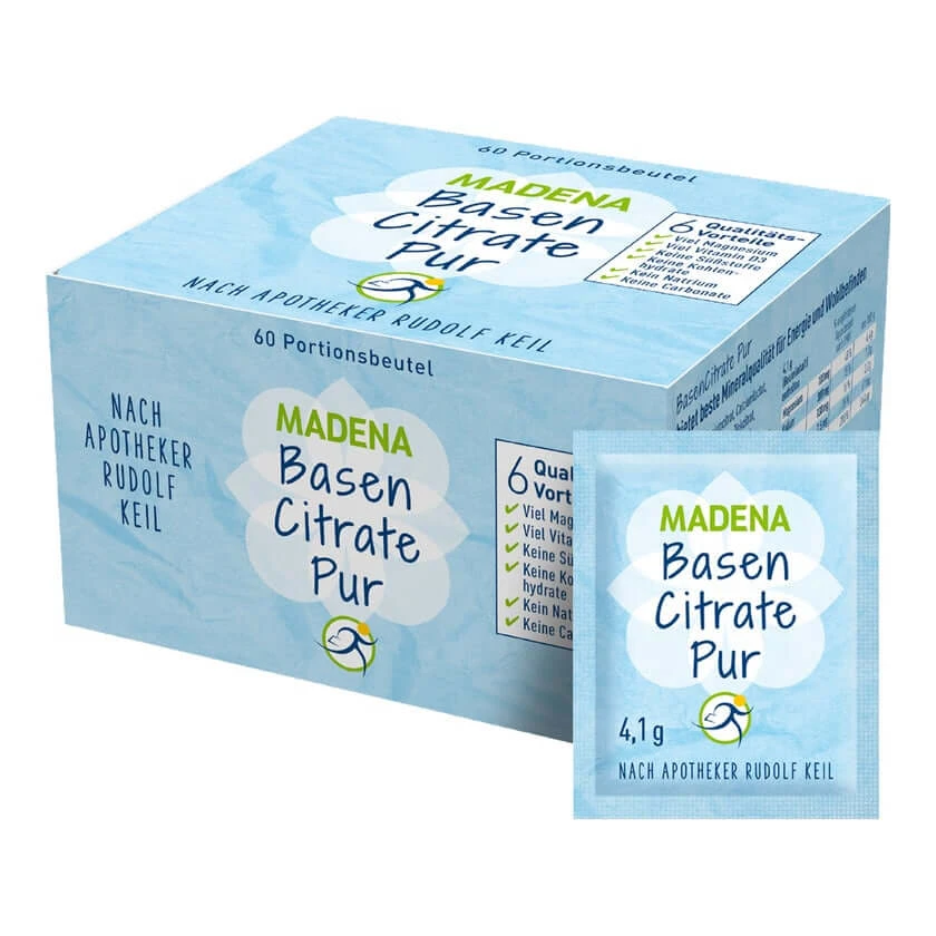 Basen Citrate Pur n.Apotheker Rudolf Kei 60X4,1 g