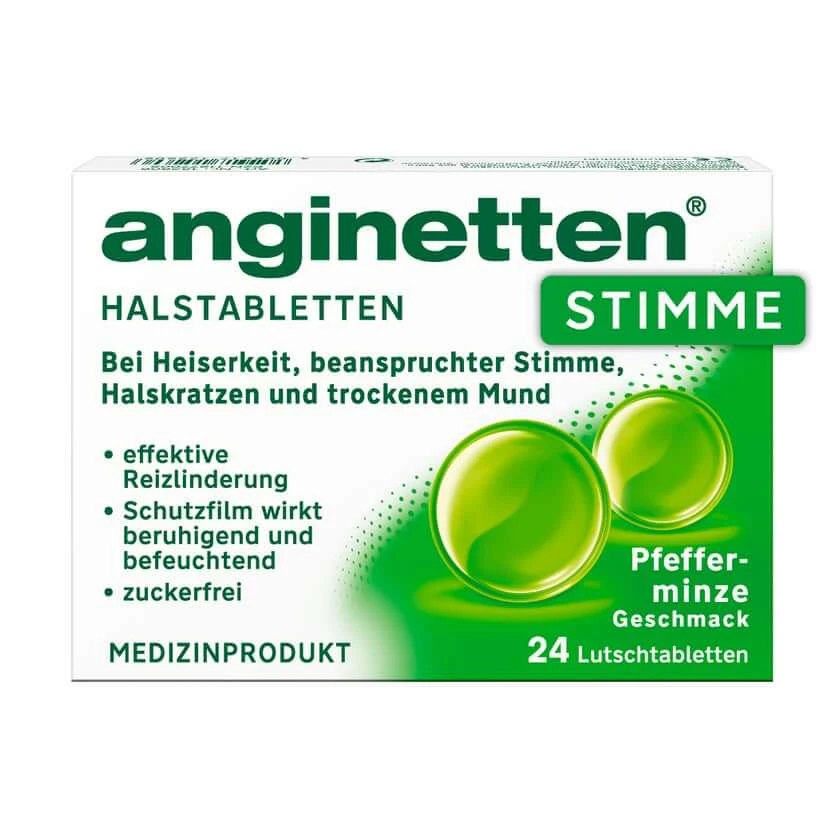 Anginetten Stimme Lutschtabletten 24 St