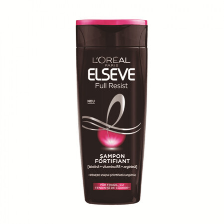 Kräftigendes Shampoo für brüchiges, zu Ausfällen neigendes Haar Full Resist, 400 ml, Elseve