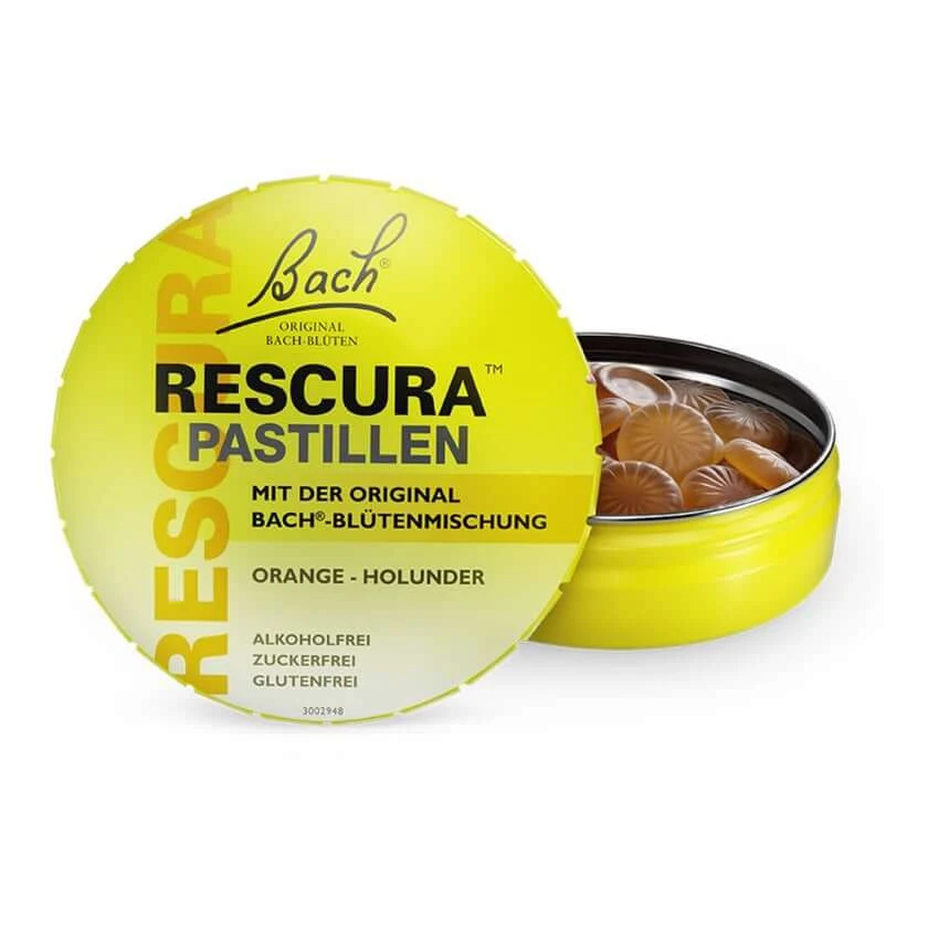 Bach RESCURA Pastillen Orange-Holunder 50 g