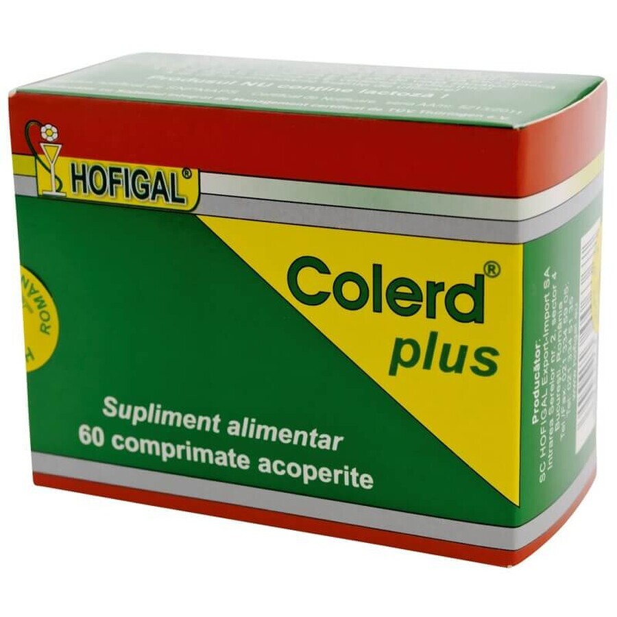 Colerd plus, 60 tablets, Hofigal