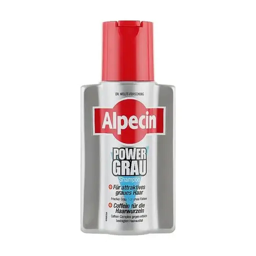 Sampon pentru par grizonat si alb Alpecin, 200 ml, Dr. Kurt Wolff