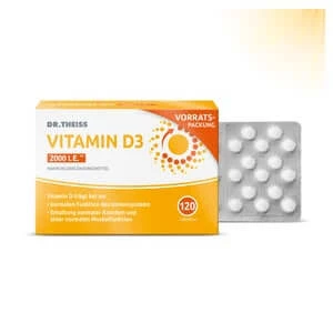 Dr.theiss Vitamin D3 Tabletten 2000 I.e. 120 St