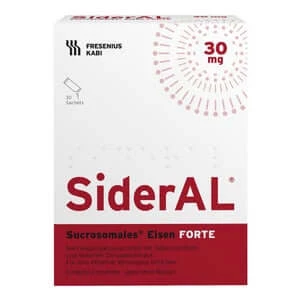 SiderAL Eisen Forte 30mg Zitrus 30 St