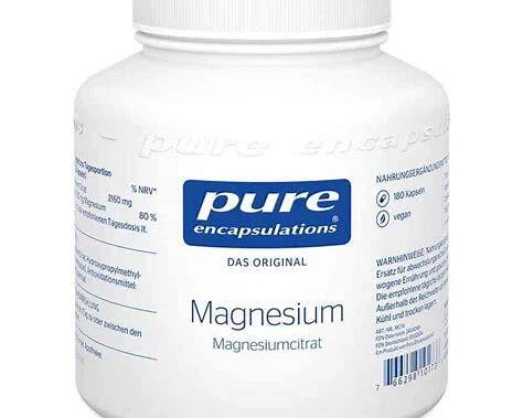 Pure Encapsulations® Magnesium Magnesiumcitrat 180 St