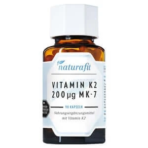 Naturafit Vitamin K2 200 ug MK-7 Kapseln 90 St