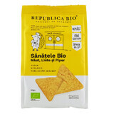 Bio-Würstchen mit Kichererbsen, Linsen und Paprika, glutenfrei, 40g, Republica Bio