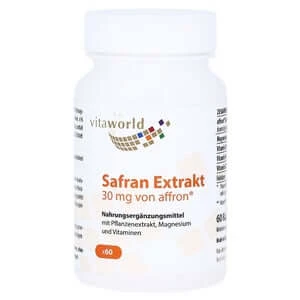 Safran Extrakt 30 mg Kapseln 60 St