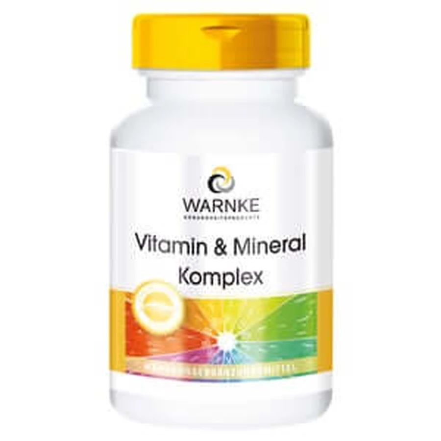 Complexe de vitamines et minéraux 100 gélules