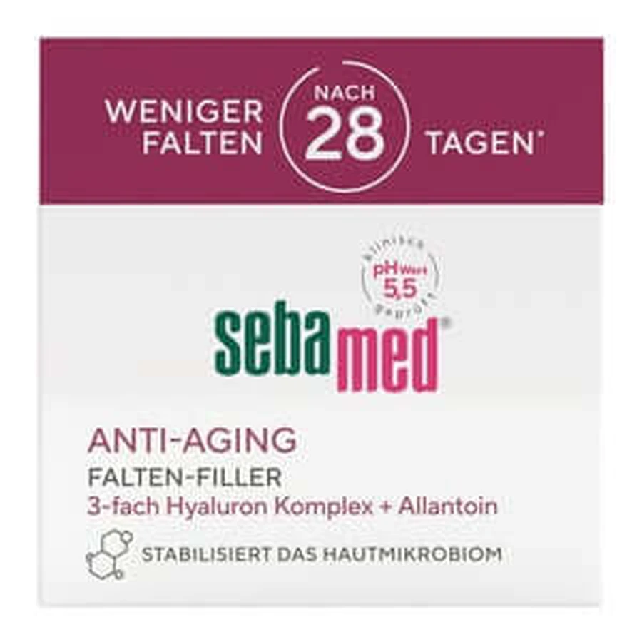 Sebamed Anti-aging rimpelvullende crème 50 ml