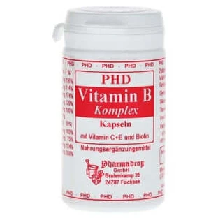 Complexe de vitamines B avec vitamine C+E et Biot 60 pcs.