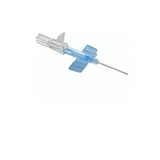 Sterile 1-way disposable venopic cannula needle in blister peel pack luer lock cone diameter gauge22 length 45mm radiopaque fep catheter 1 piece