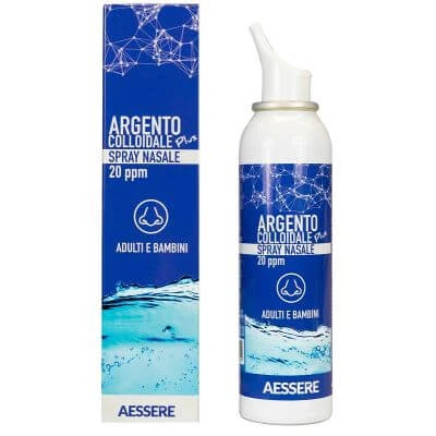 Kolloidales Silber plus Nasenspray 20 ppm 100 ml