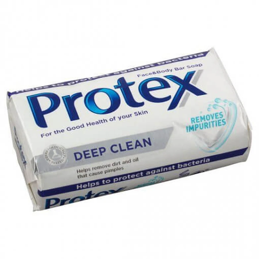 Protex Deep Clean Antibakterielle Festseife, 90 g, Colgate-Palmolive