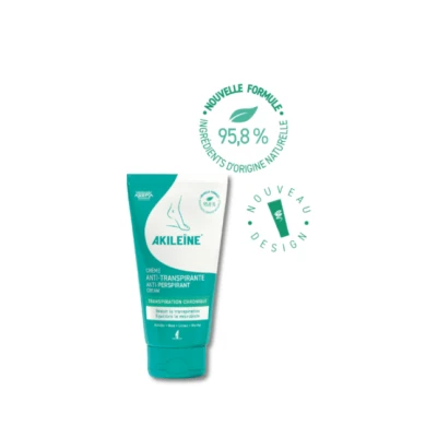 Akileine grün Antitranspirant Creme 75 ml