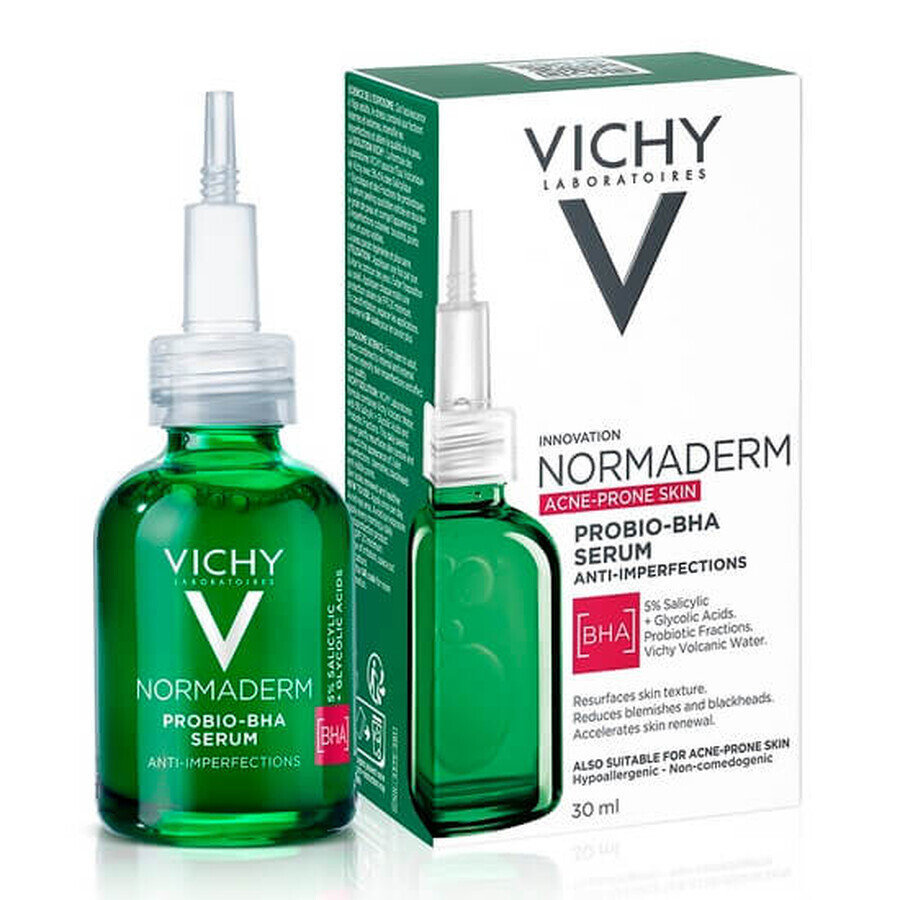 Vichy Normaderm Probio-BHA Serum gegen Unreinheiten, 30 ml
