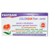 ColonSan Fem-Wachs mit 7 Kräutern, 12 Zäpfchen x 1,9 g, Favisan