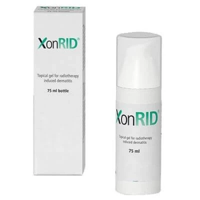 Xonrid topisches Gel für Strahlentherapie Dermatitis 75 ml