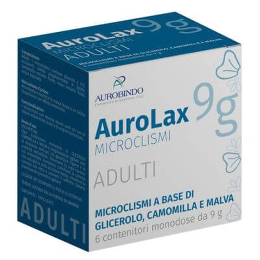 Microcystis para adultos aurolax 6 envases 9 g