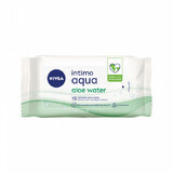 Lingettes d'hygiène intime Aqua Aloe Water, 15 pièces, Nivea