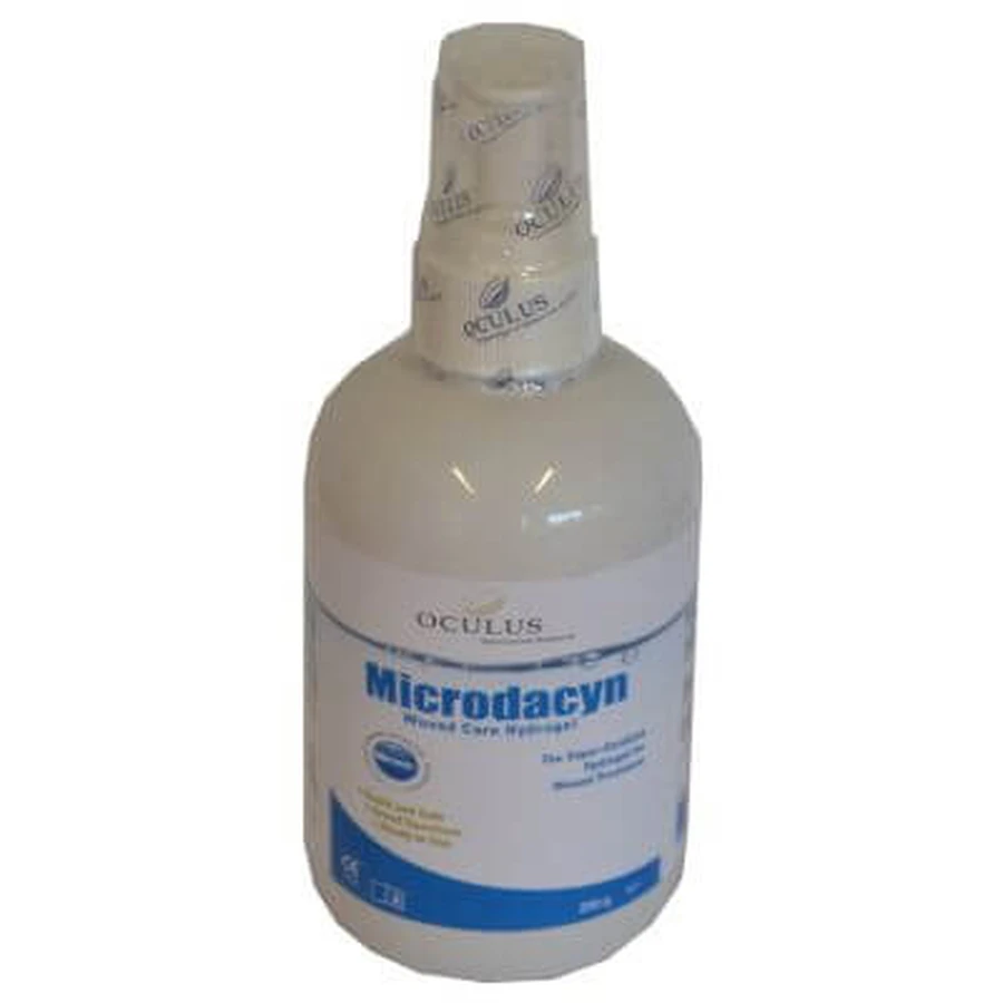 Solution de superoxyde en spray pour le nettoyage des plaies avec pouvoir régénérateur microdacyn 60 wound care spray 250 ml code 44107-00
