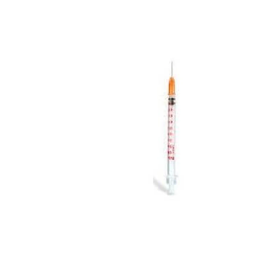 Insulinespuit 1 ml naald gauge 25 1 stuk