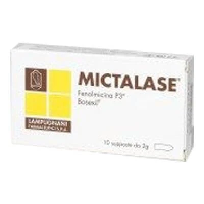 Mictalase 10 Zäpfchen 2 g
