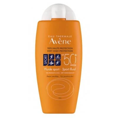 Eau thermale avene solar fluid sport spf 50+ 100 ml