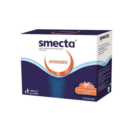 Vanille-Orangen-Smecta, 18 Tütchen, Beaufour Ipsen Industrie