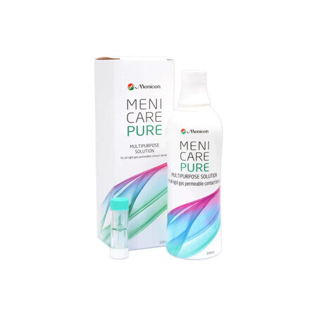 MeniCare Pure Mehrzwecklösung, 250 ml, Menicon