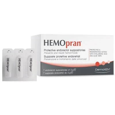 Hemopran endorektal 7 Zäpfchen 2 g