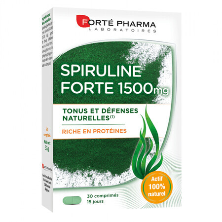 Spirulina Forte, 30 Tabletten, Forte Pharma