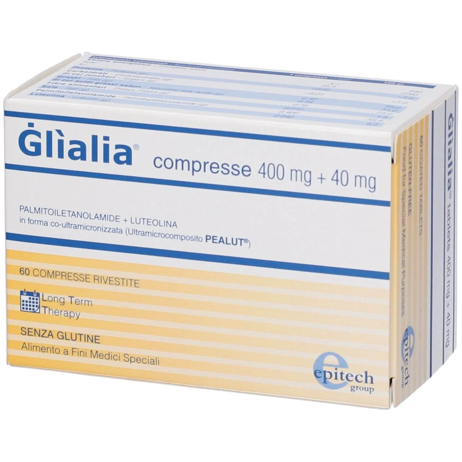 Glialia 400 mg + 40 mg 60 Tabletten
