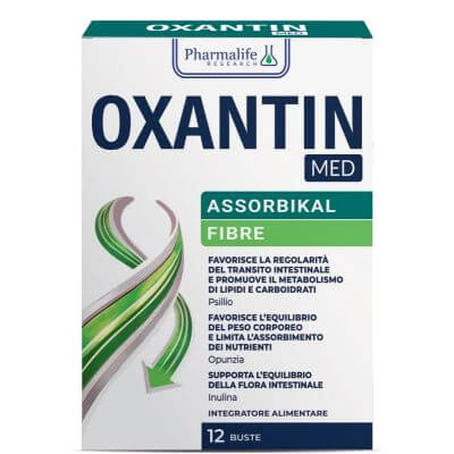 Oxantin med absorbkal fiber 12 sachets