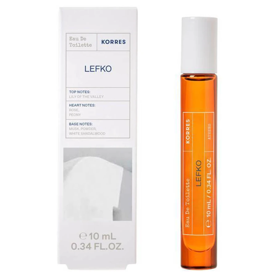 Korres Eau De Toilette Lefko Profumo da Donna 10ml