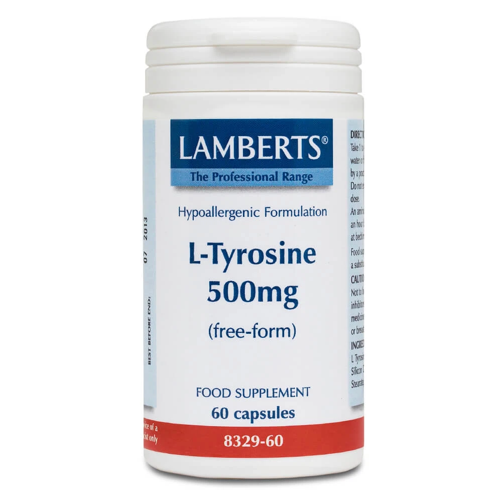 Lamberts L-Tyrosin 500mg 60kapseln