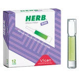 Vican Herb Micro Filter Slim 12 pastile