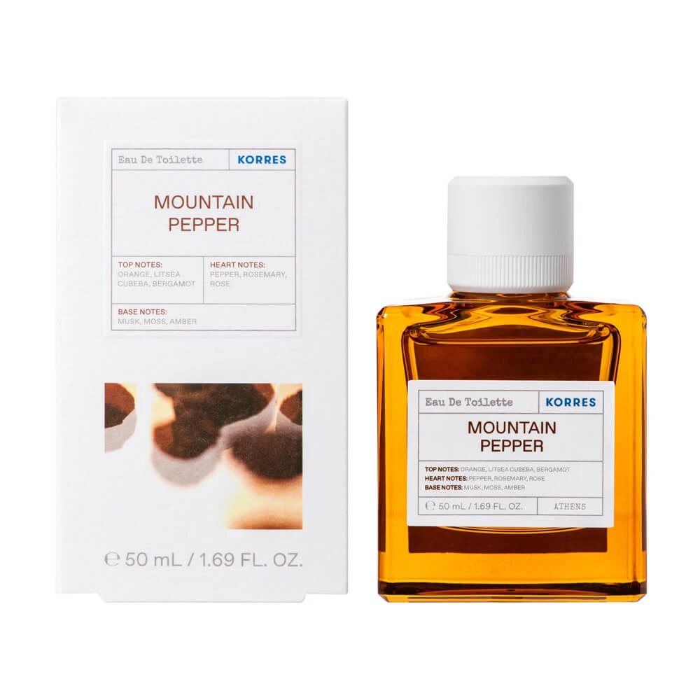 Korres Eau De Toilette Bergpfeffer Herrenparfüm 50ml