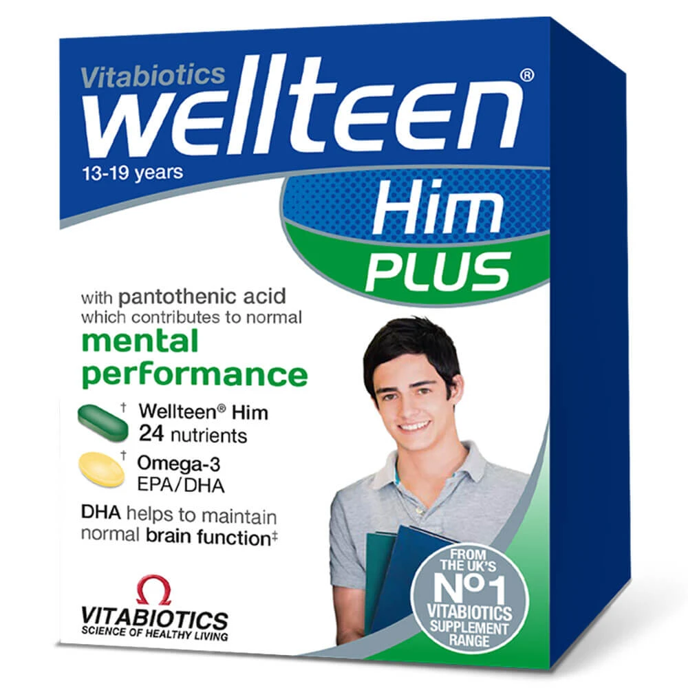 Vitabiotics Wellteen Him Plus 28Tabs+28Kapseln