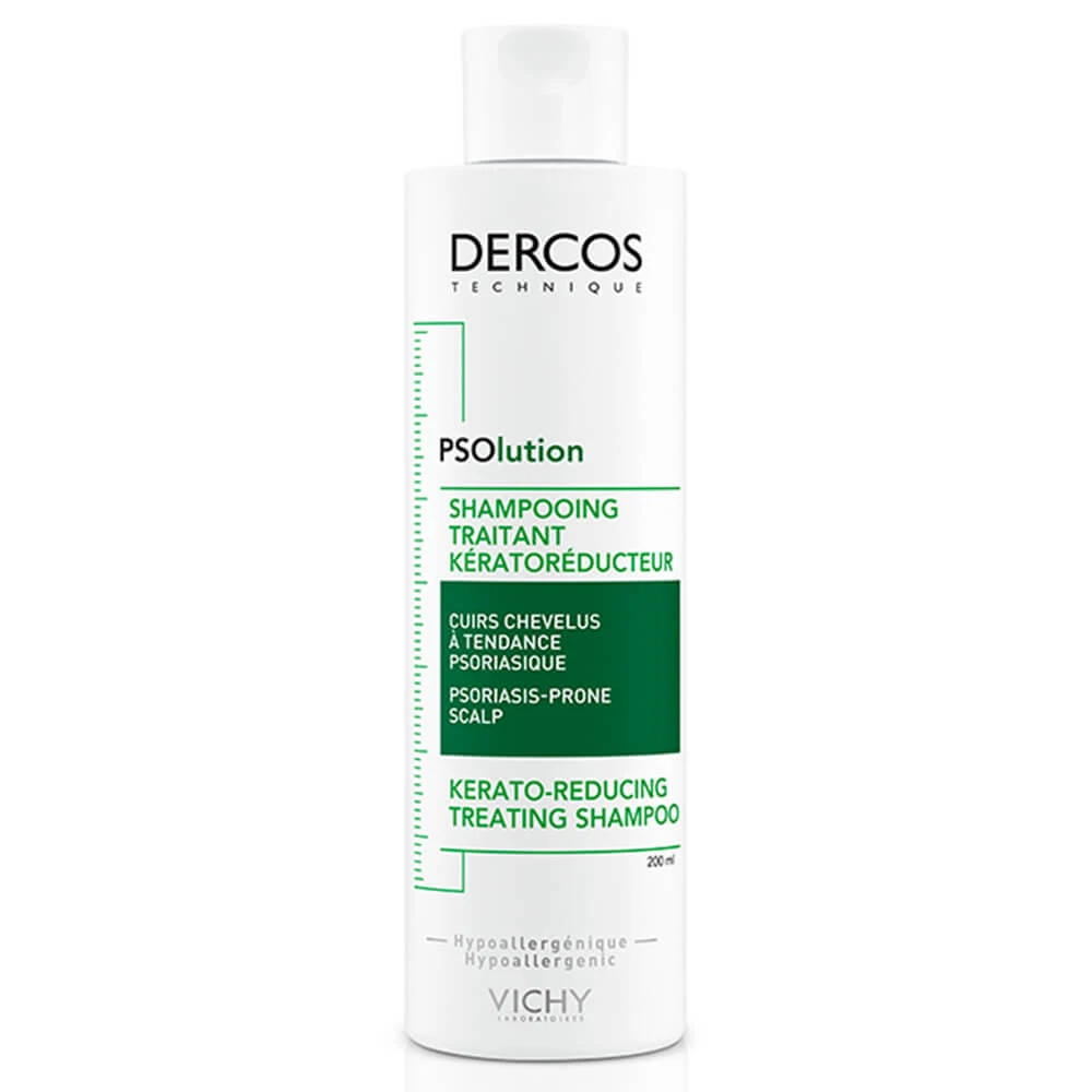 Vichy Dercos PSOlution Keratosereduzierendes Pflegeshampoo Normales/öliges Haar 200ml