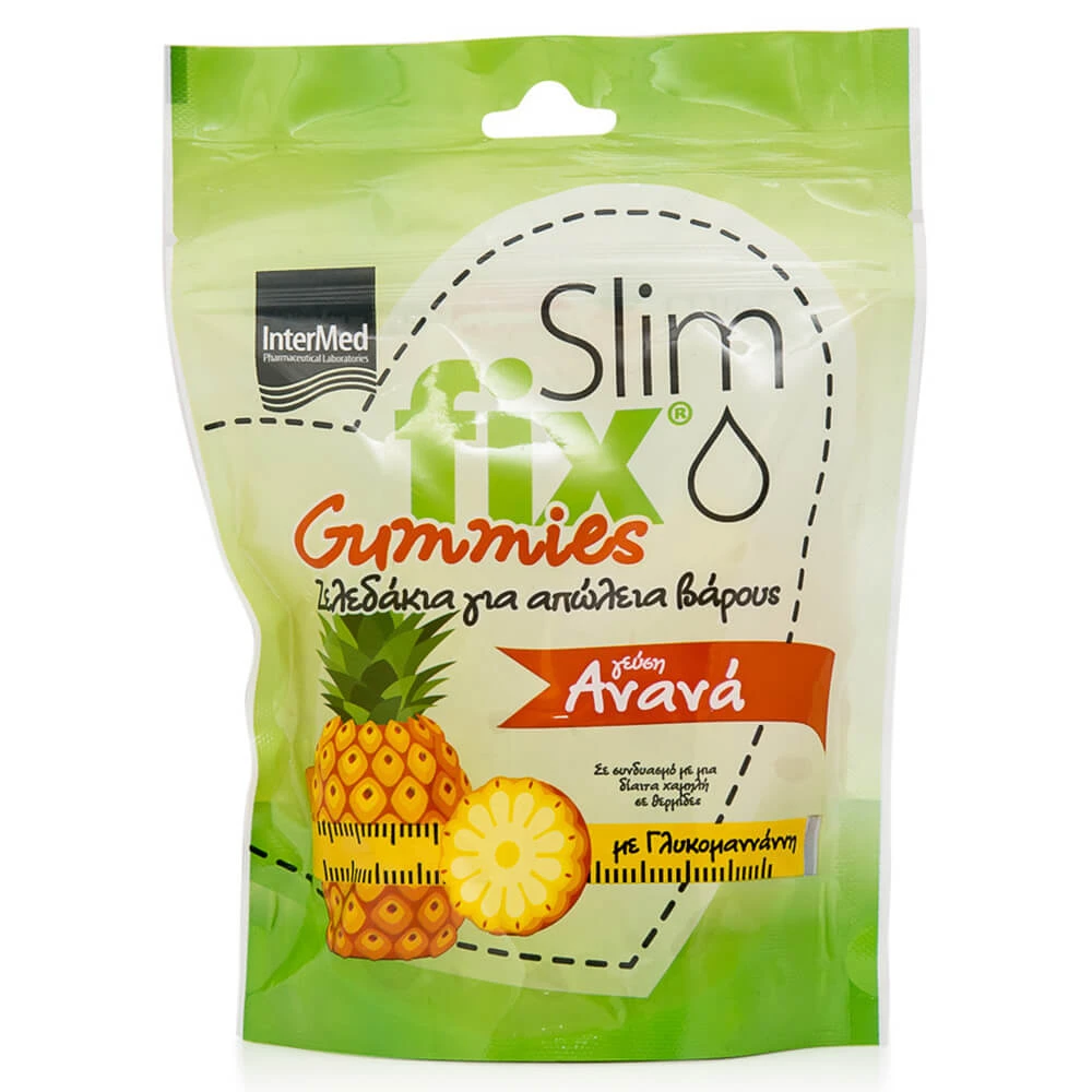 Intermed Slim Fix Ananas-Gummis 42 Stk