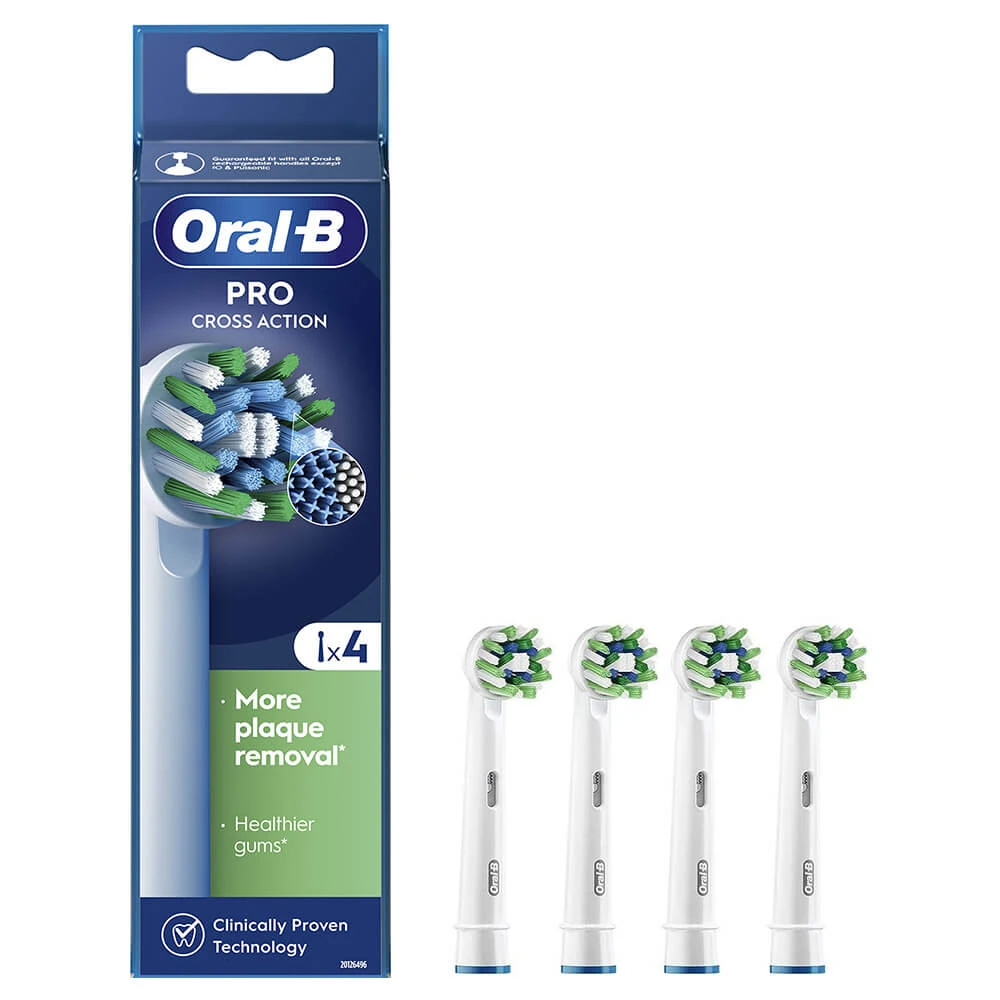 Oral B Ersatzteile Pro Cross Action 4tlg