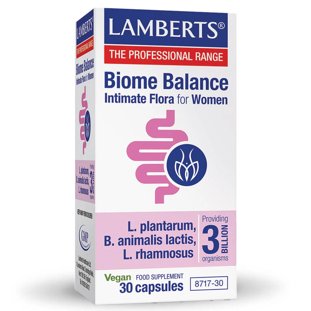 Lamberts Biome Balance Intimflora für Frauen 30 Kapseln