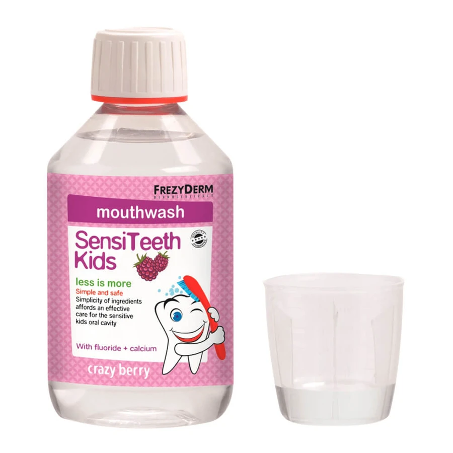 Frezyderm Sensiteeth płyn do płukania ust dla dzieci 250ml: ceny i cechy