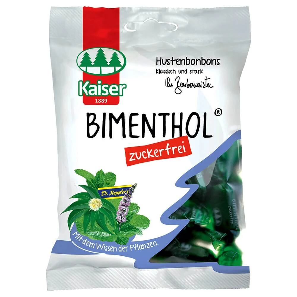 Kaiser Bimenthol Bonbons mit Minze und Eukalyptus 75gr
