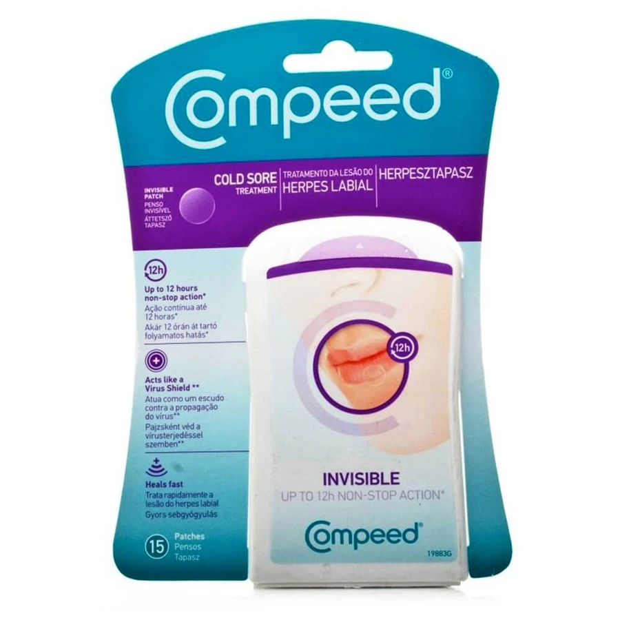 Coussinets Compeed pour l'épiglotte 15 pièces