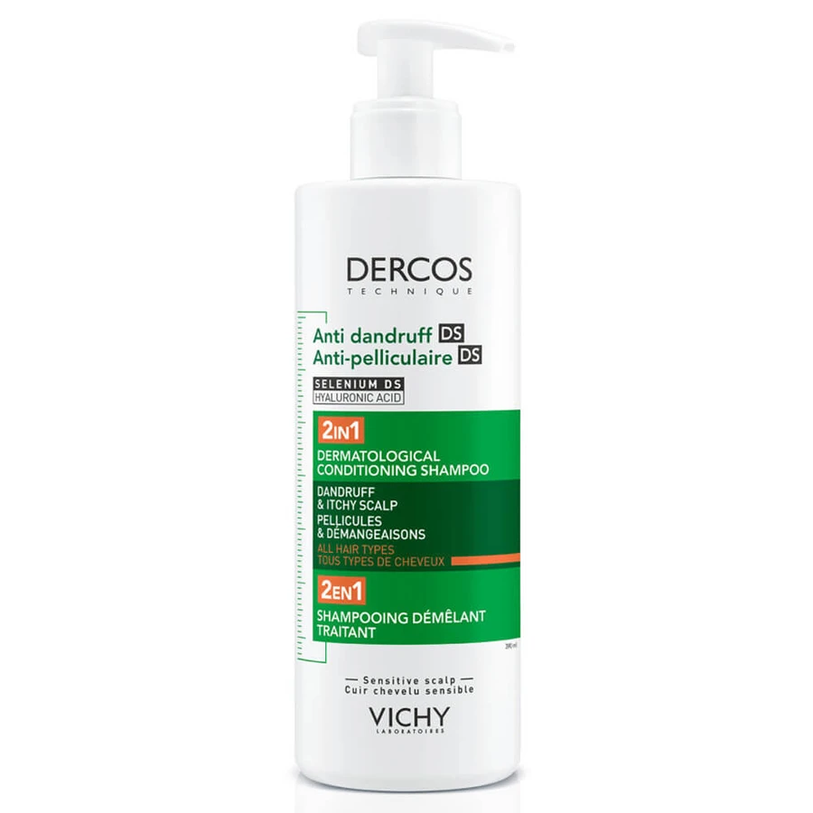 Vichy Dercos Anti Schuppen DS 2in1 Pflegendes Shampoo 390ml