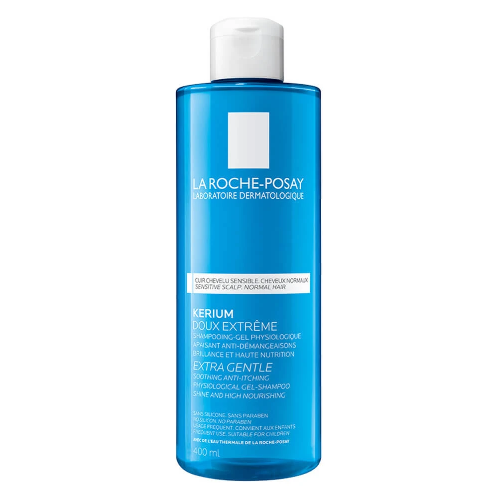La Roche Posay Kerium Extra Sanft Physiologisches Gel Shampoo Normales Haar Bonus Pack 400ml